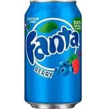12 X Fanta Berry Cans (355Ml)